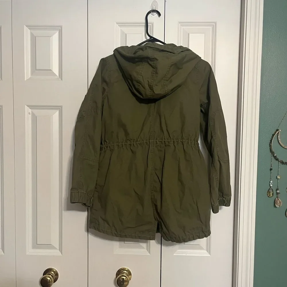 Gap Kids 3 in 1 Anorak Parka Sage Jacket Reversible Vest Coat Liner XL